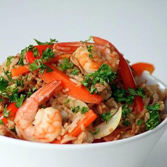 Rezeptbild: Gebratener Reis