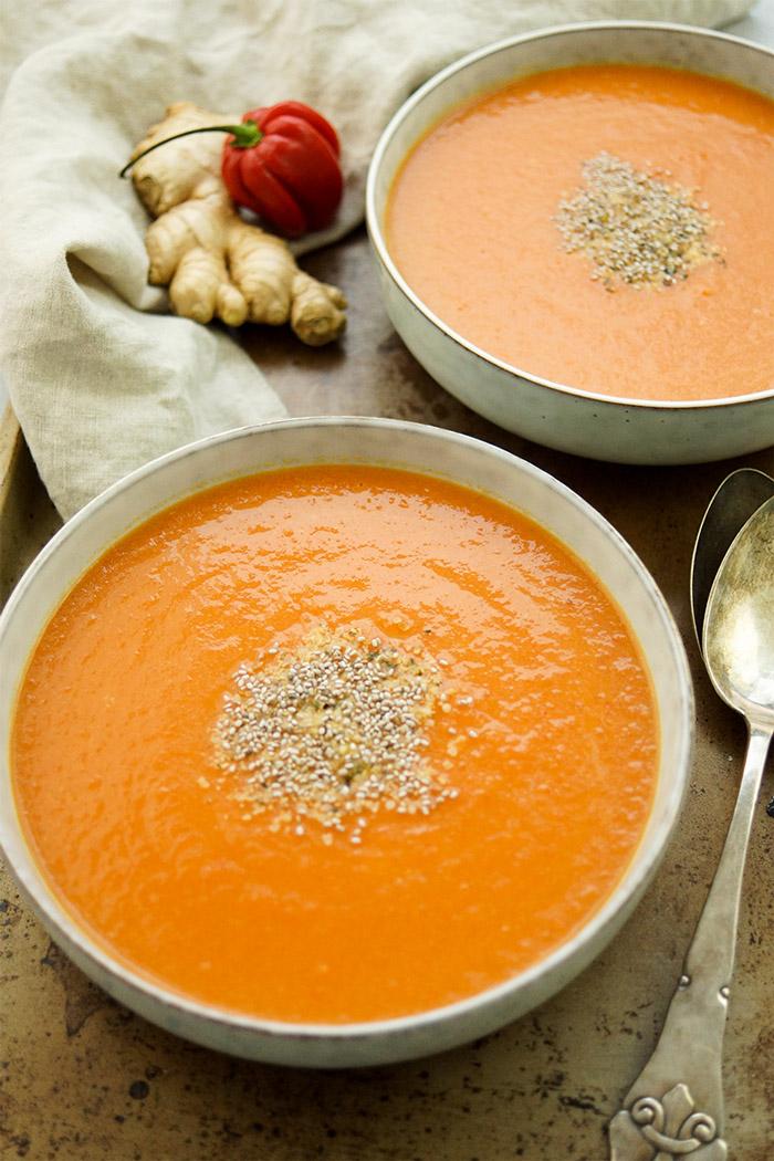 Rezeptbild: Detox-Gemüsesuppe zum Entgiften und Genießen