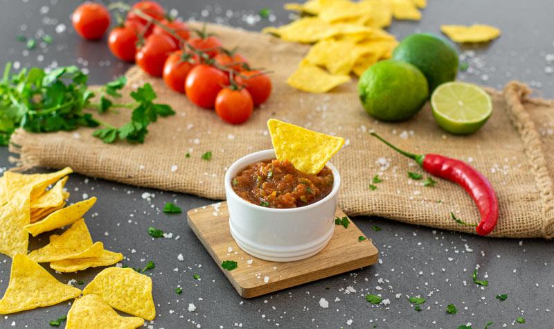 Rezeptbild: Salsa-Dip für Nachos selber machen