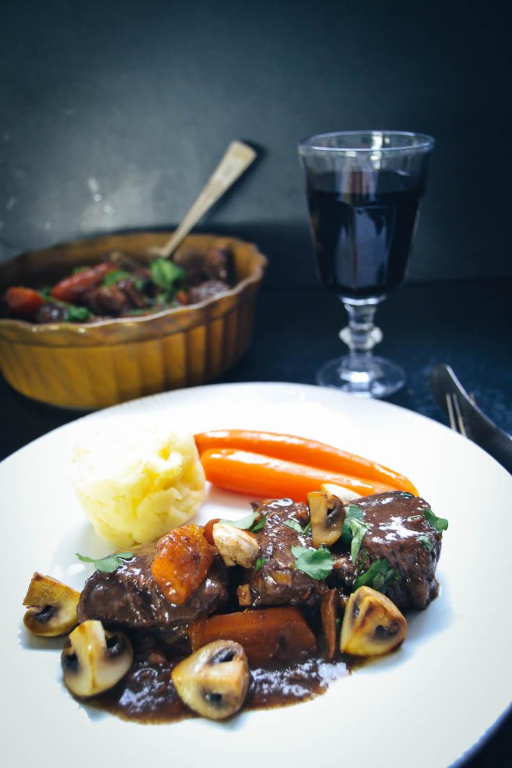 Rezeptbild: Boeuf Bourguignon Rezept