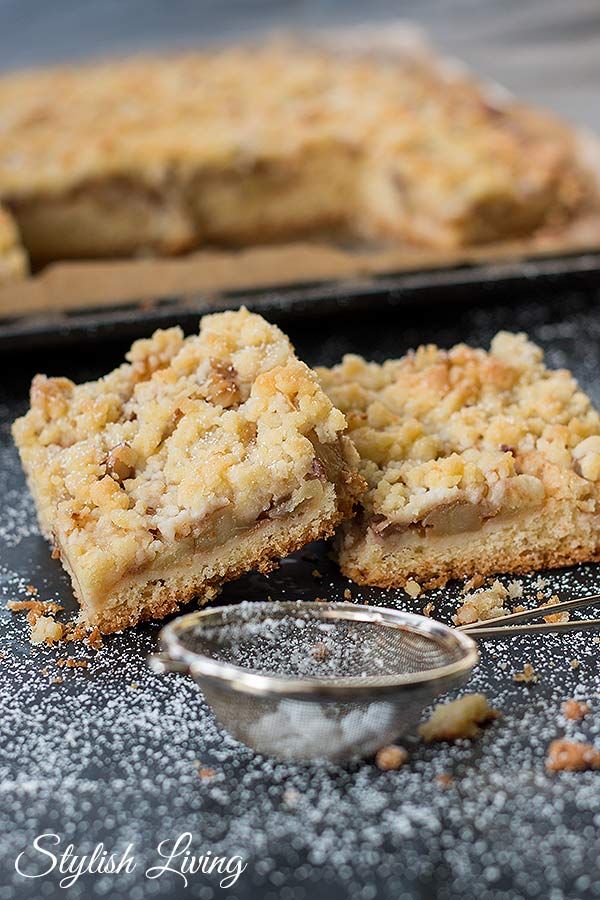 Rezeptbild: Apfelstreuselkuchen vom Blech