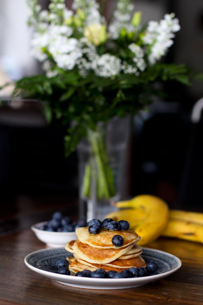 Rezeptbild: Protein Pfannkuchen Whey mit Banane