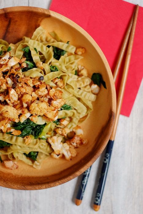 Rezeptbild: Grüne Sojabohnennudeln