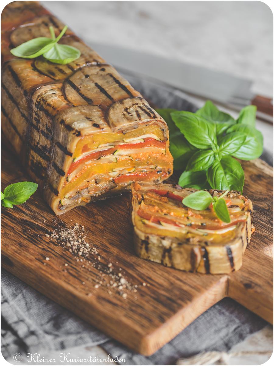 Rezeptbild: Terrine aus gegrilltem Gemüse