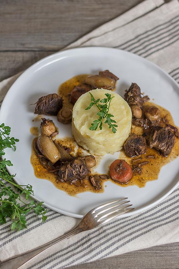 Rezeptbild: Boeuf Bourguignon nach Julia Child