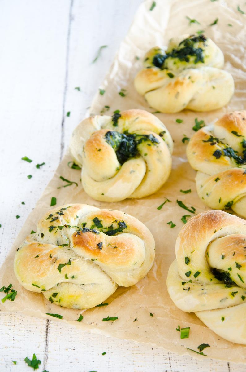 Rezeptbild: Bärlauch-Knoten