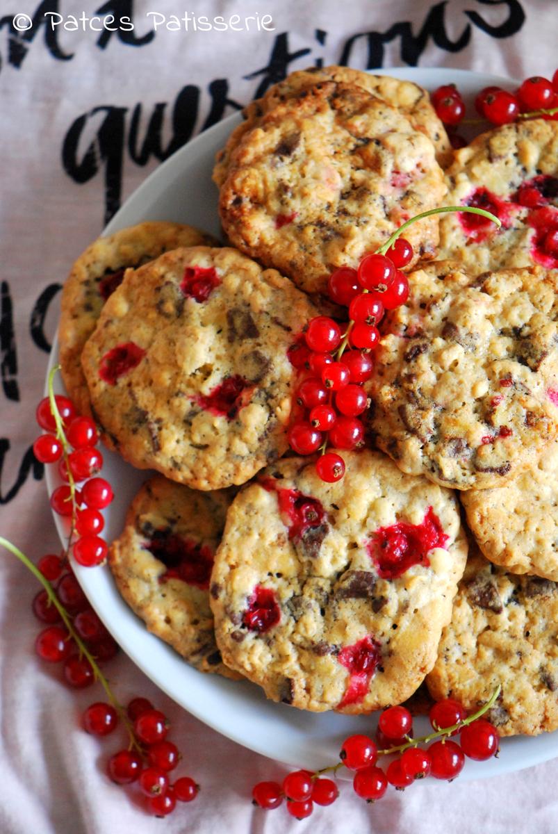 Rezeptbild: Johannisbeer-Streusel-Cookies