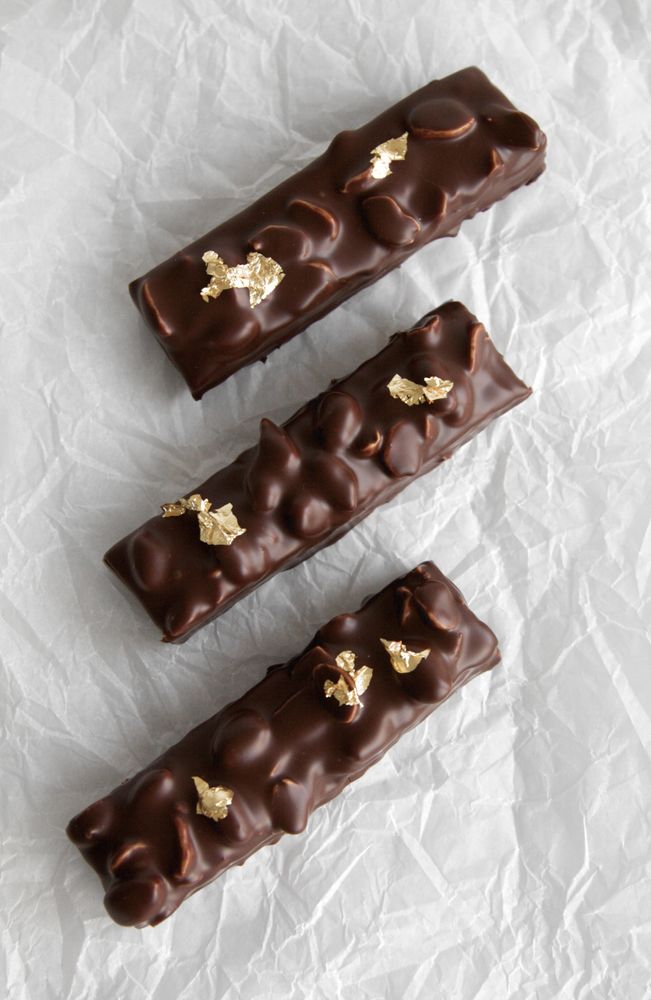 Rezeptbild: Vanille Erdnuss Caramel Bars
