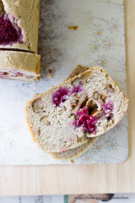 Rezeptbild: Himbeer-Walnuss-Kuchen