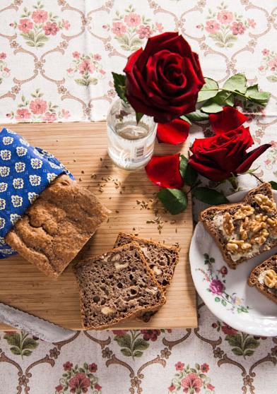 Rezeptbild: Aromatisches Vollkorn-Dinkelbrot mit Walnüssen
