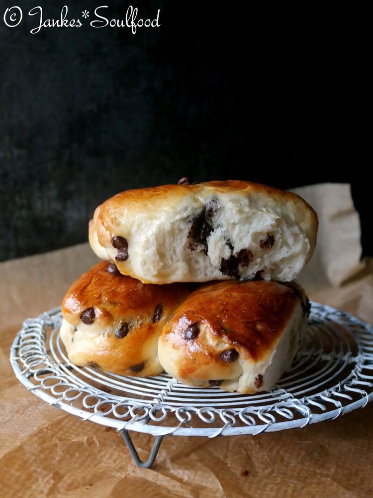 Rezeptbild: Schokobrötchen