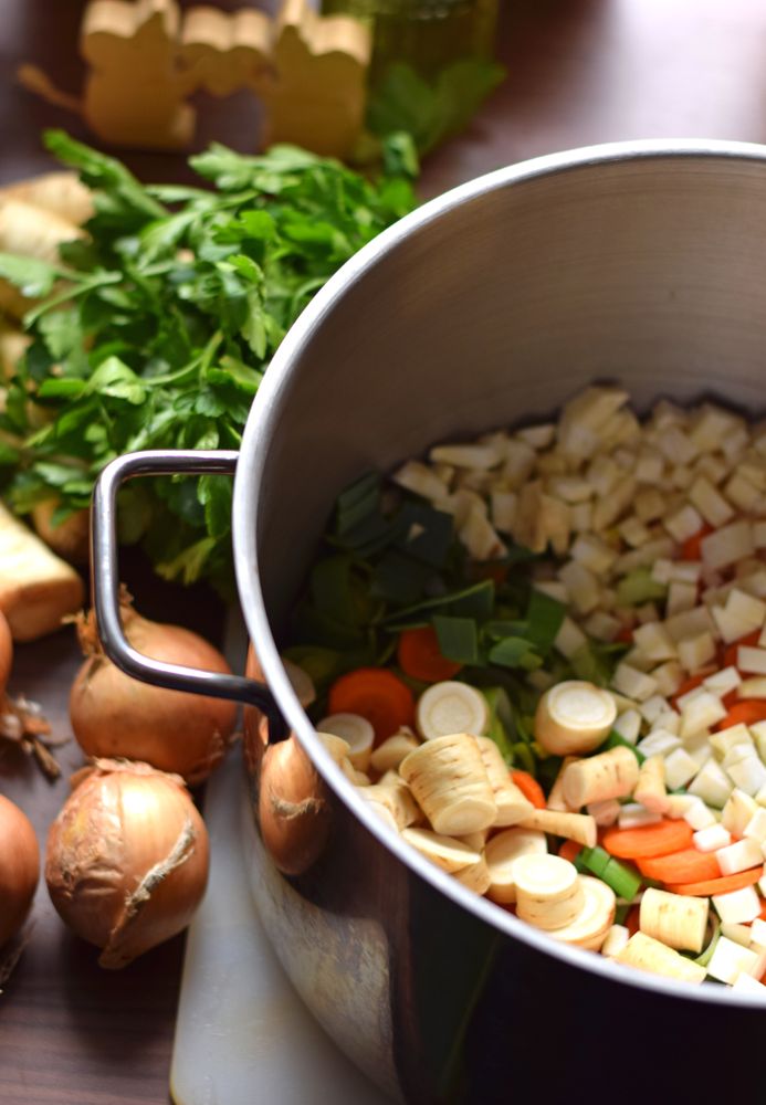 Rezeptbild: Gemüsebrühe