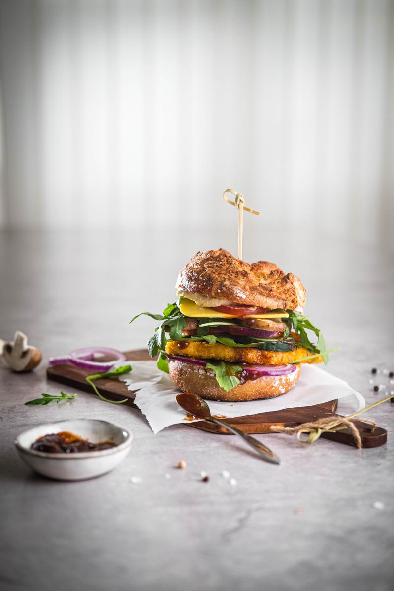 Rezeptbild: Veganer Schnitzelburger