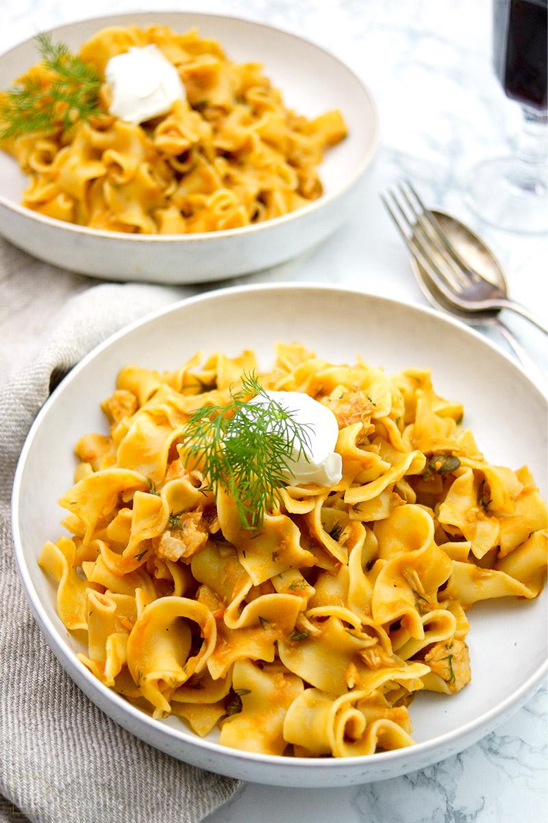 Rezeptbild: Balsamico-Sugo mit Thunfisch und Kapern