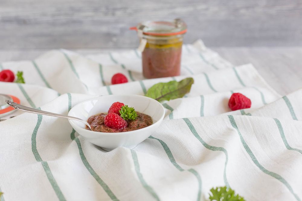 Rezeptbild: Himbeer-Pesto