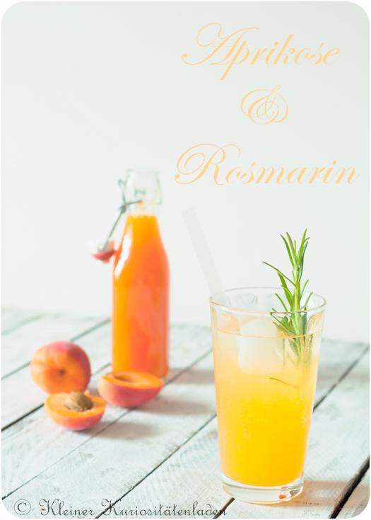 Rezeptbild: Aprikosen-Rosmarin-Sirup