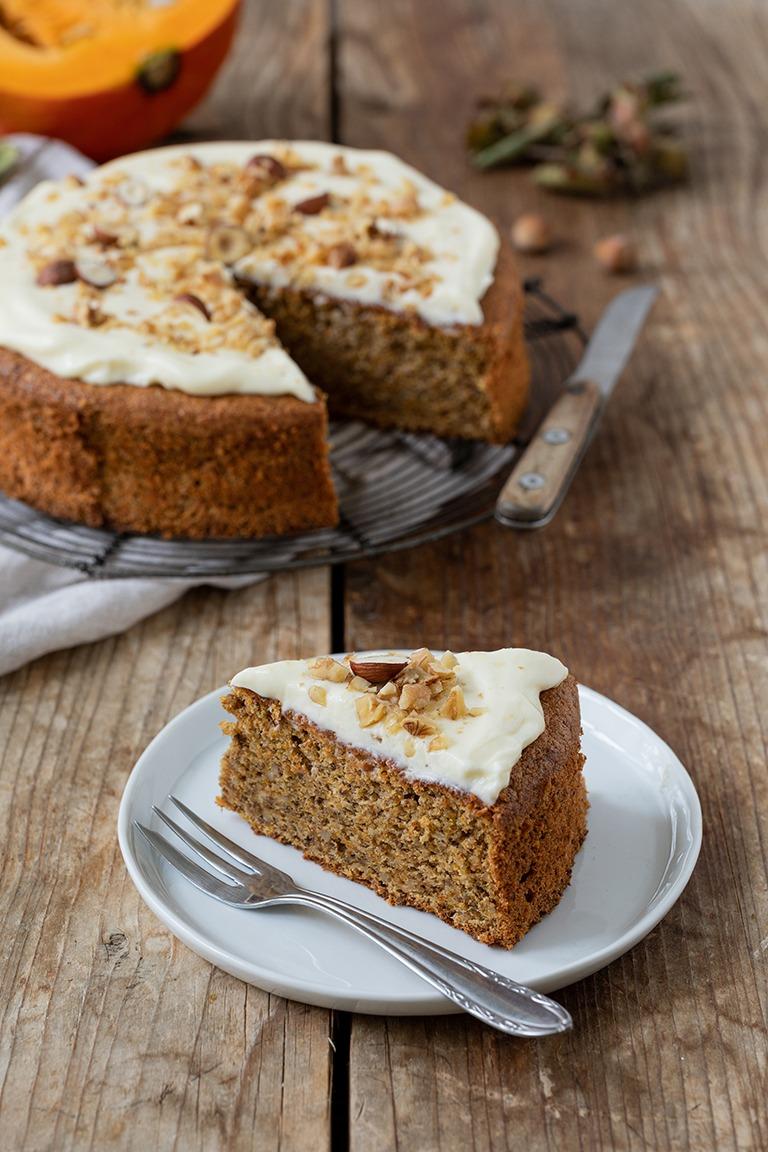 Rezeptbild: Saftiger Kürbiskuchen