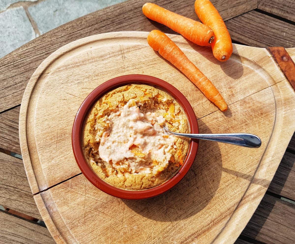 Rezeptbild: Karottenkuchen Haferbrei