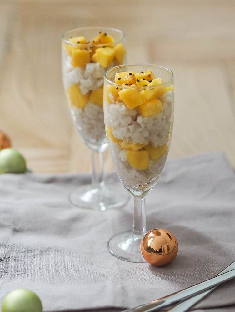 Rezeptbild: Kardamom-Milchreis mit Mango