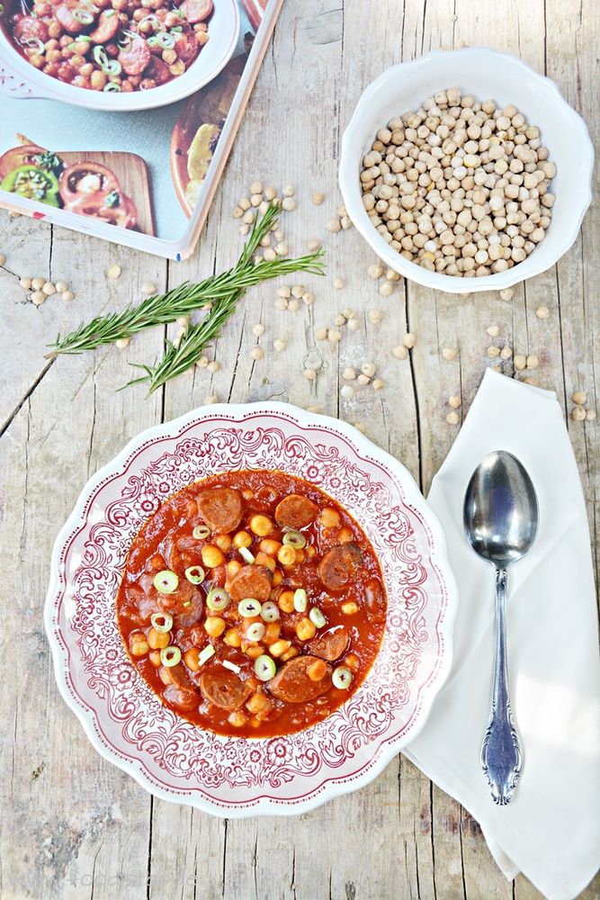 Rezeptbild: Kichererbseneintopf