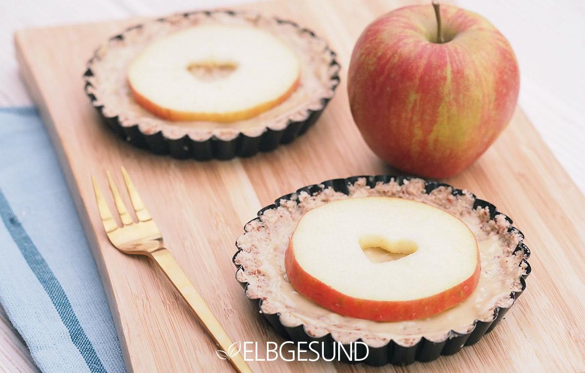 Rezeptbild: Apfel-Törtchen aus der Raw Food Küche