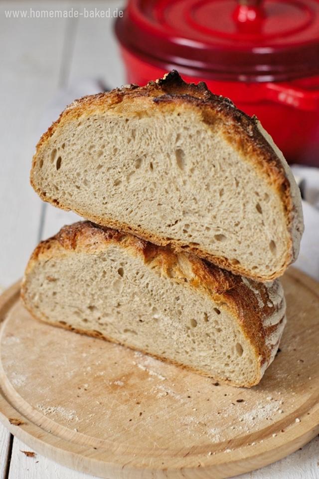 Rezeptbild: All in one Weizenmischbrot - Topfbrot