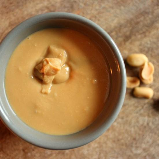 Rezeptbild: Erdnussbutter schnell und einfach selbstgemacht