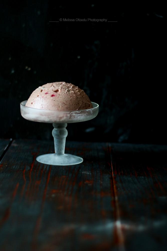 Rezeptbild: EIN GESUNDES DESSERT  - HIMBEER NICE CREAM CAKE
