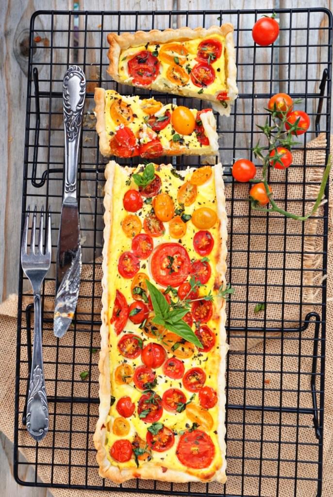 Rezeptbild: Tomaten - Ricotta Tarte