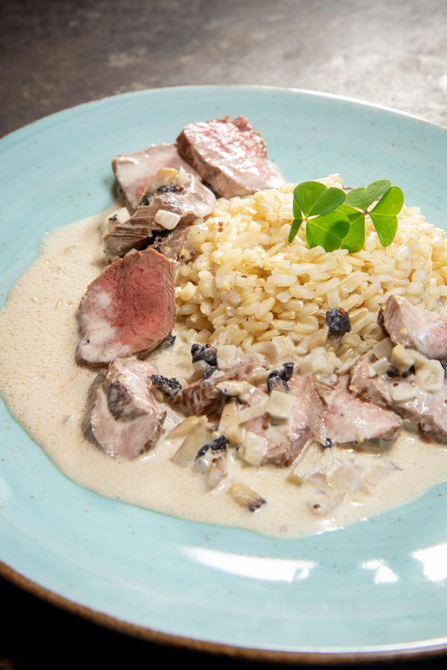Rezeptbild: Reh »Stroganoff«