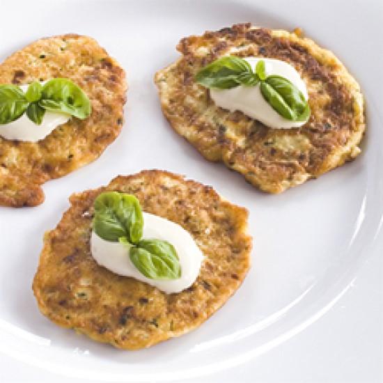 Rezeptbild: Pfannkuchen mit Zucchini