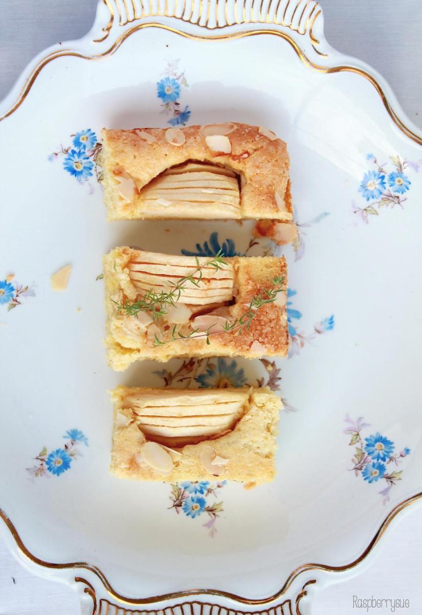 Rezeptbild: Apfelkuchen mit Orangenthymian