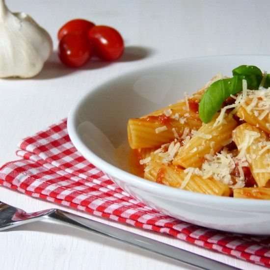 Rezeptbild: Tortiglioni al pomodoro