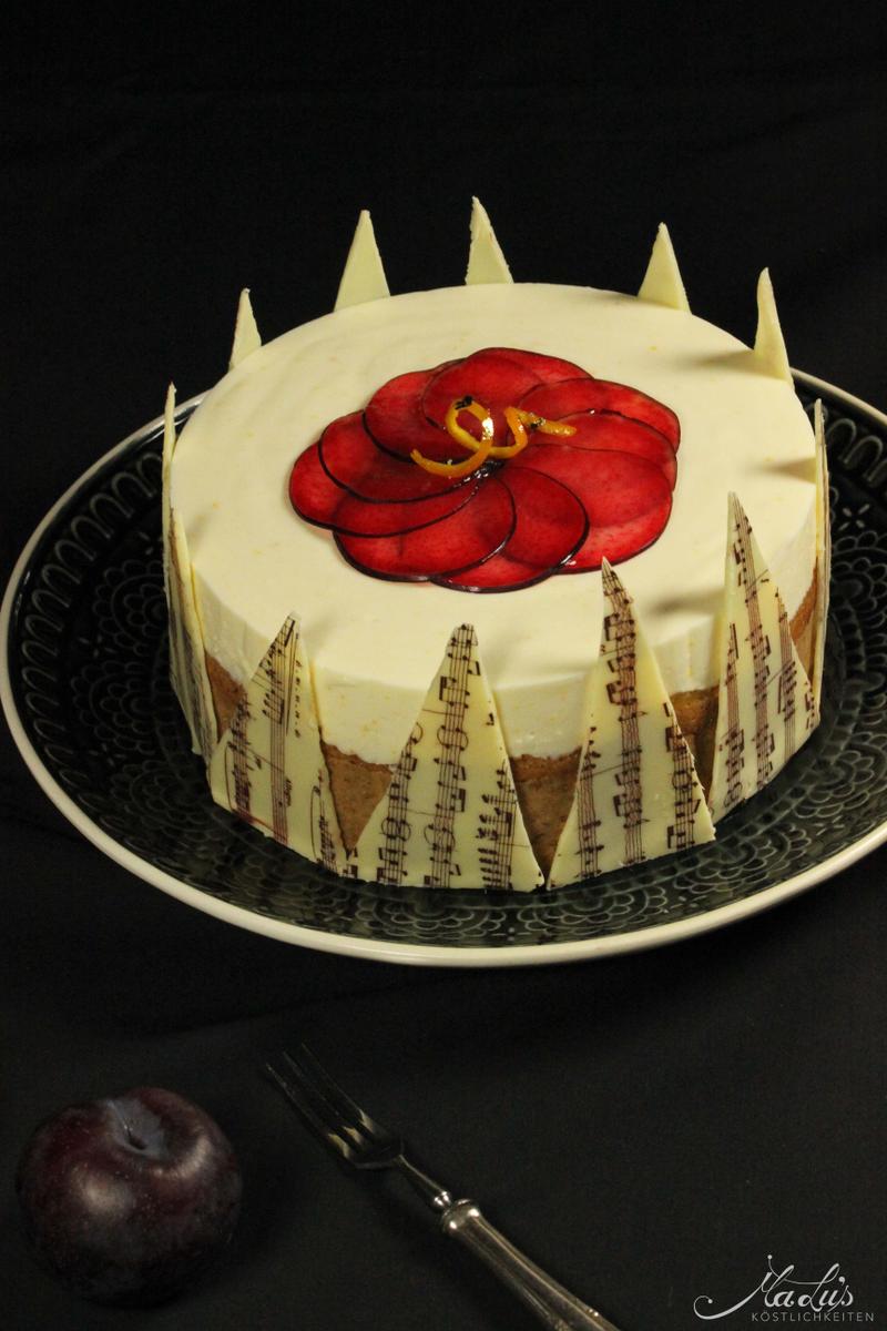 Rezeptbild: Pflaumen-Orangen Torte 
