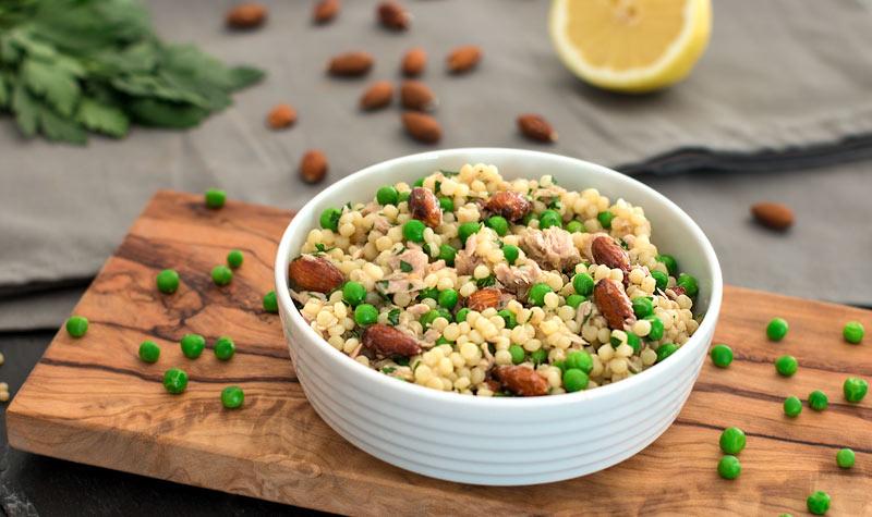 Rezeptbild: Thunfisch-Couscous-Salat mit Mandeln