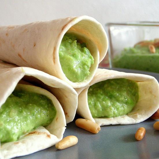 Rezeptbild: Erbsenpesto