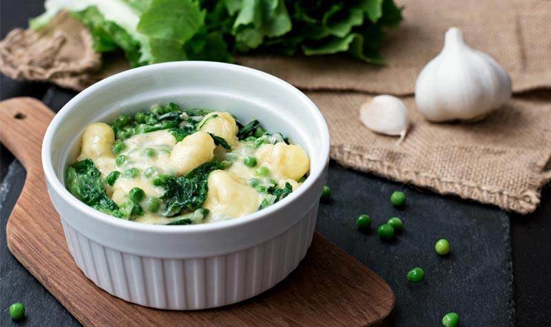 Rezeptbild: Gnocchi-Endivien-Auflauf