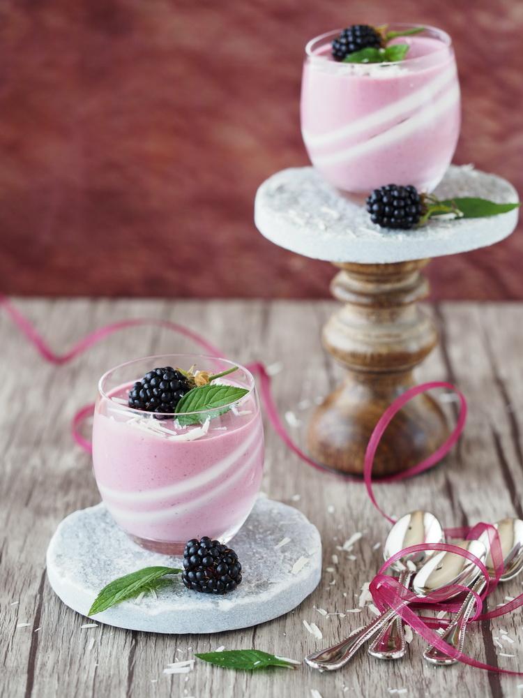 Rezeptbild: Brombeer-Mousse