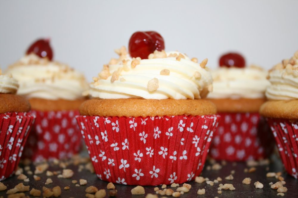 Rezeptbild: Frankfurter-Kranz-Cupcakes