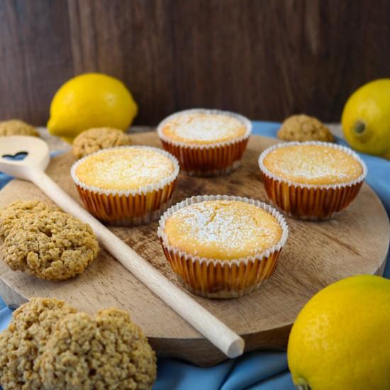 Rezeptbild: Lemon-Cheesecake-Muffins