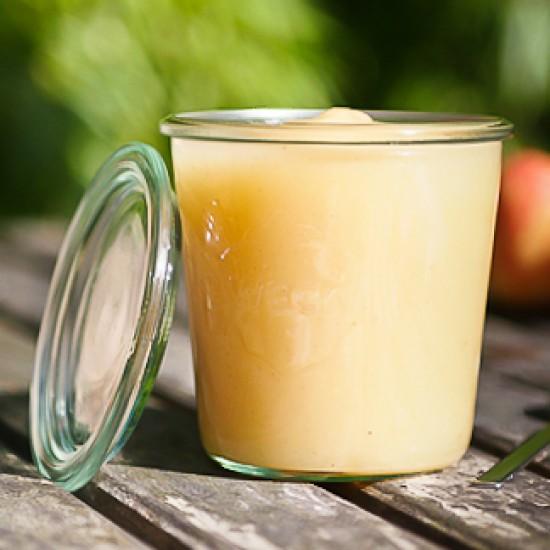 Rezeptbild: Apfelmus mit Limette und Vanille