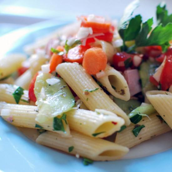 Rezeptbild: Nudelsalat