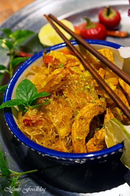Rezeptbild: Tandoori Glasnudeln