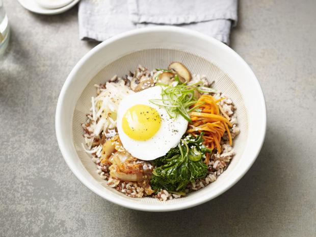 Rezeptbild: Koreanische Reis-Bowl Bibimbap