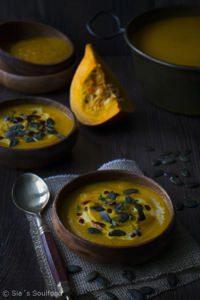 Rezeptbild: Ofengeröstete Kürbissuppe 