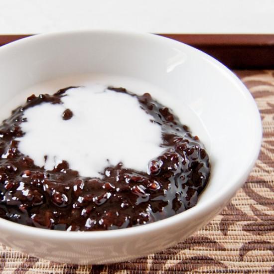 Rezeptbild: Schwarze Klebreis Grütze