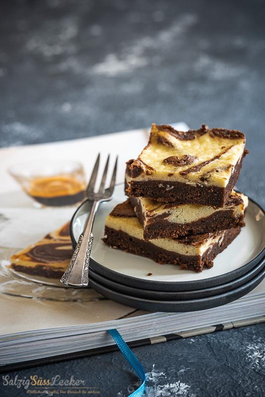 Rezeptbild: Käsekuchen Brownies
