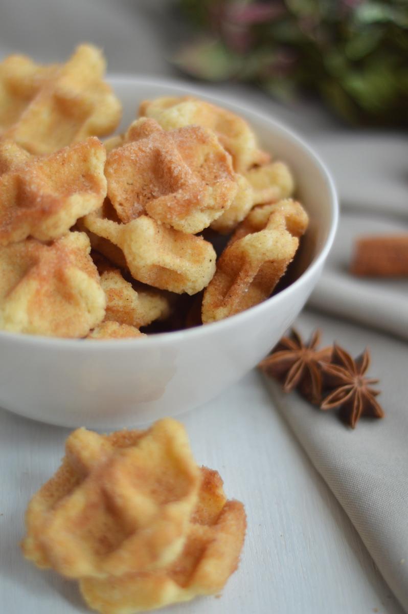 Rezeptbild: Pumpkin-Spiced-Knusperwaffeln