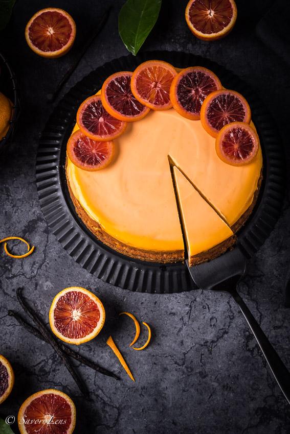 Rezeptbild: Blood Orange Cheesecake