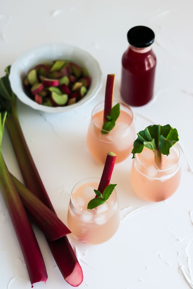Rezeptbild: Rhabarbersirup